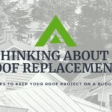 Roof Replacement on A Budget